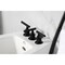 Kingston Brass ThreeHandle Bidet Faucet, Matte Black KB6320CKL - alternate 3